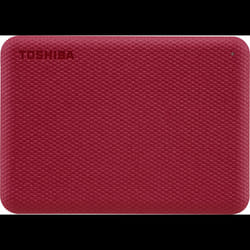 Toshiba Canvio Advance disque dur externe 2000 Go Rouge