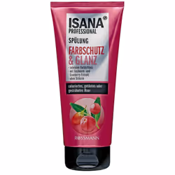 ROSSMANN ISANA Spülung Farbschutz & Glanz, Unisexe, Après-shampoing non-professionnel, Cheveux colorés, 200 ml, Flacon pompe, ...