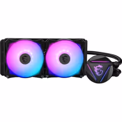 MSI MAG CORELIQUID 240R V2 système de refroidissement d'ordinateur Boitier PC Refroidisseur Noir - Vue supplémentaire 4