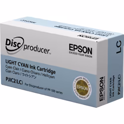 Epson Cartouche d'encre cyan clair PP-100 (PJIC2), Original, Encre à pigments, Cyan clair, Epson, - PP-50BD - PP-50 - PP-100N ...