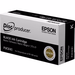 Epson Cartouche d'encre noire PP-100 (PJIC6), Original, Encre à pigments, Noir, Epson, - PP-50BD - PP-50 - PP-100N - PP-100N  ...