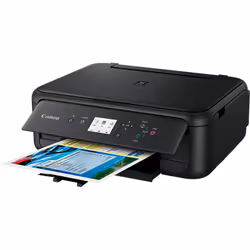 Canon PIXMA TS5140, Jet d'encre, Impression couleur, 4800 x 1200 DPI, Numérisation couleur, A4, Noir