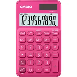 Casio SL-310UC-RD calculatrice Poche Calculatrice basique Rouge