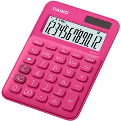 Casio MS-20UC-RD calculatrice Bureau Calculatrice basique Rose
