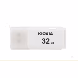 Kioxia TransMemory U202, 32 Go, USB Type-A, 2.0, Casquette, 8 g, Blanc
