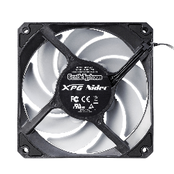 XPG Vento Pro Boitier PC Ventilateur 12 cm Noir, Blanc