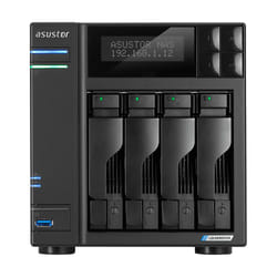 Serveur NAS Éthernet/LAN 4 Baies Noir - Stockage Réseau ASUSTOR AS6604T
