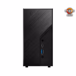 Asrock DeskMini X300 PC de dimension 1,92L Noir AMD X300 Emplacement AM4 - Vue supplémentaire 2