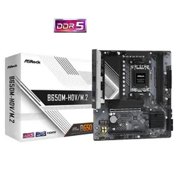 Asrock B650M-HDV/M.2 AMD B650 Emplacement AM5 micro ATX