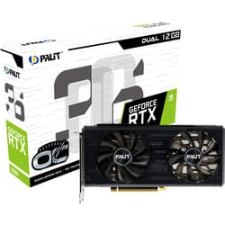 Palit NE63060T19K9-190AD carte graphique NVIDIA GeForce RTX 3060 12 Go GDDR6