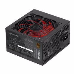 Mars Gaming MPB550 unité d'alimentation d'énergie 550 W 20+4 pin ATX ATX Noir