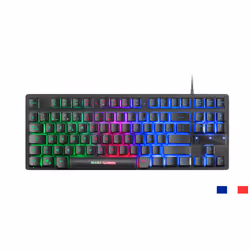 Mars Gaming MCPTKLFR clavier USB Français Noir