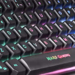 Mars Gaming MCPTKLFR clavier USB Français Noir - Vue supplémentaire 4