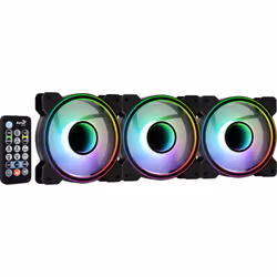 Aerocool Mirage 12 ARGB Pro Boitier PC Ventilateur 12 cm Noir - Vue supplémentaire 3