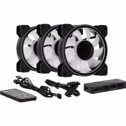 Aerocool Mirage 12 ARGB Pro Boitier PC Ventilateur 12 cm Noir - Vue supplémentaire 7