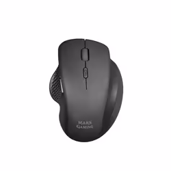 Mars Gaming MMWERGO, Droitier, Mécanique, RF sans fil, 3200 DPI, Noir