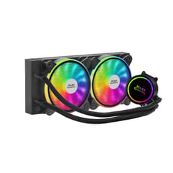 Mars Gaming ML240 système de refroidissement d’ordinateur Processeur Refroidisseur de liquide tout-en-un 12 cm Noir
