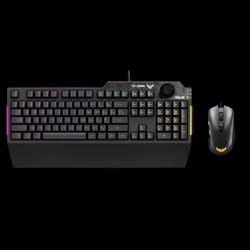 Ensemble Clavier et Souris filaire Asus TUF Gaming Combo CB02 (90MP02A0-BCFA00)