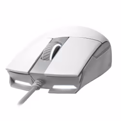 ASUS ROG Strix Impact II Moonlight White souris Ambidextre USB Type-A Optique 6200 DPI