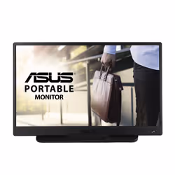 ASUS ZenScreen MB165B, 39,6 cm (15.6"), 1366 x 768 pixels, WXGA, LCD, 10 ms, Noir