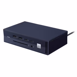 ASUS SimPro Dock 2 Avec fil Thunderbolt 3 Noir, Bleu (90NX0460-P00030) - Vue supplémentaire 6