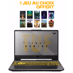 Écran 15.6" FULL HD, 144Hz - Processeur: AMD Ryzen 5 5 4600H (3,0 GHz up to 4.0 GHz Turbo max, 8 Mo de mémoire cache, Hexa-Co ...