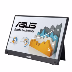 ASUS ZenScreen MB16AHT écran plat de PC 15.6" Full HD Écran tactile Noir - Vue supplémentaire 4