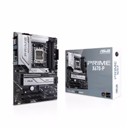 ASUS PRIME X670-P, AMD, Emplacement AM5, Emplacement AM5, DDR5-SDRAM, 128 Go, DIMM