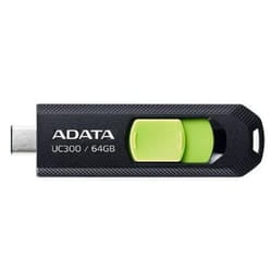 ADATA UC300 lecteur USB flash 64 Go USB Type-C 3.2 Gen 1 (3.1 Gen 1) Noir, Vert