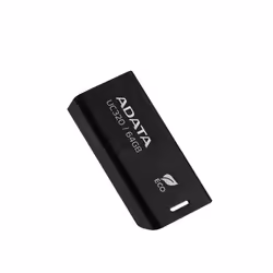 ADATA UC320 lecteur USB flash 64 Go USB Type-A 3.2 Gen 1 (3.1 Gen 1) Noir
