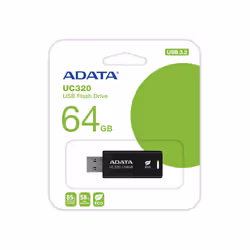 ADATA UC320 lecteur USB flash 64 Go USB Type-A 3.2 Gen 1 (3.1 Gen 1) Noir - Vue supplémentaire 8
