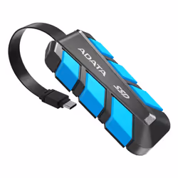 ADATA SC740 500 Go USB Type-C 3.2 Gen 2 (3.1 Gen 2) Noir, Bleu - Vue supplémentaire 4