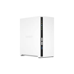 Serveur NAS Mini Tour Ethernet/LAN Blanc Cortex-A55 - Stockage Fiable et Rapide