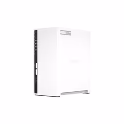 Serveur NAS Mini Tour Ethernet/LAN Blanc Cortex-A55 - Stockage Fiable et Rapide