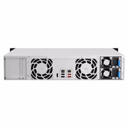 Serveur NAS Rack 2U Aluminium Éthernet/LAN Noir QNAP TS-1264U-RP 4Go - Vue supplémentaire 6