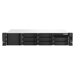 Serveur NAS Rack 2U Éthernet/LAN Noir 8 Baies QNAP TS-873AeU-RP