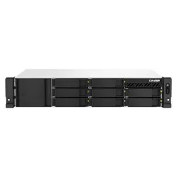 Serveur NAS Rack 2U Éthernet/LAN Noir 8 Baies QNAP TS-873AeU-RP