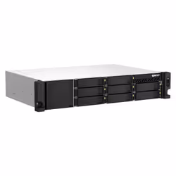 Serveur NAS Rack 2U Éthernet/LAN Noir 8 Baies QNAP TS-873AeU-RP