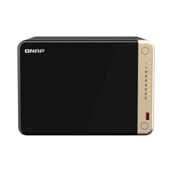 Tour Réseau NAS Éthernet/LAN Noir 8 Baies 8Go QNAP TS-664