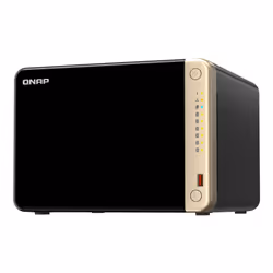Tour Réseau NAS Éthernet/LAN Noir 8 Baies 8Go QNAP TS-664