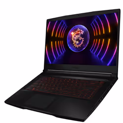 MSI Gaming Thin GF63 12UCX-681XFR Intel® Core™ i7 i7-12650H Ordinateur portable 39,6 cm (15.6") Full HD 8 Go DDR4-SDRAM 512 Go SSD NVIDIA GeForce RTX 2050 Wi-Fi 6 (802.11ax) DOS gratuit Noir - Vue supplémentaire 13