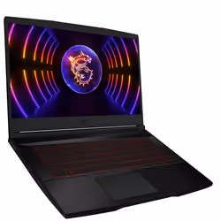 MSI Gaming Thin GF63 12UCX-681XFR Intel® Core™ i7 i7-12650H Ordinateur portable 39,6 cm (15.6") Full HD 8 Go DDR4-SDRAM 512 Go SSD NVIDIA GeForce RTX 2050 Wi-Fi 6 (802.11ax) DOS gratuit Noir - Vue supplémentaire 14