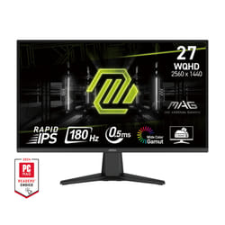 MSI MAG 275QF écran plat de PC 68,6 cm (27") 2560 x 1440 pixels Wide Quad HD LCD Noir