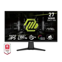 MSI MAG 275QF écran plat de PC 68,6 cm (27") 2560 x 1440 pixels Wide Quad HD LCD Noir