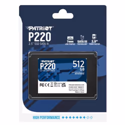 Patriot Memory P220 512 GB 2.5" 512 Go Série ATA III - Vue supplémentaire 5