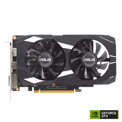 ASUS Dual -GTX1650-O4GD6-P-V2, GeForce GTX 1650, 4 Go, GDDR6, 128 bit, 7680 x 4320 pixels, PCI Express 4.0