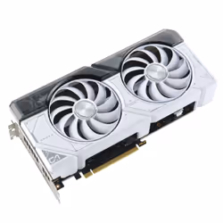 ASUS Dual -RTX4070-O12G-WHITE, GeForce RTX 4070, 12 Go, GDDR6X, 192 bit, 7680 x 4320 pixels, PCI Express 4.0