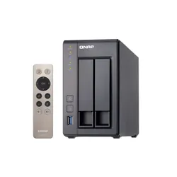 Serveur NAS Tour QNAP TS-251+ 2Go RAM, stockage LAN Ethernet gris