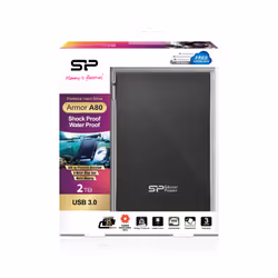 Silicon Power Armor A80 disque dur externe 2000 Go Noir - Vue supplémentaire 3