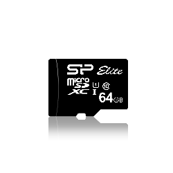 Silicon Power Ellite mémoire flash 64 Go MicroSDXC UHS-I Classe 10